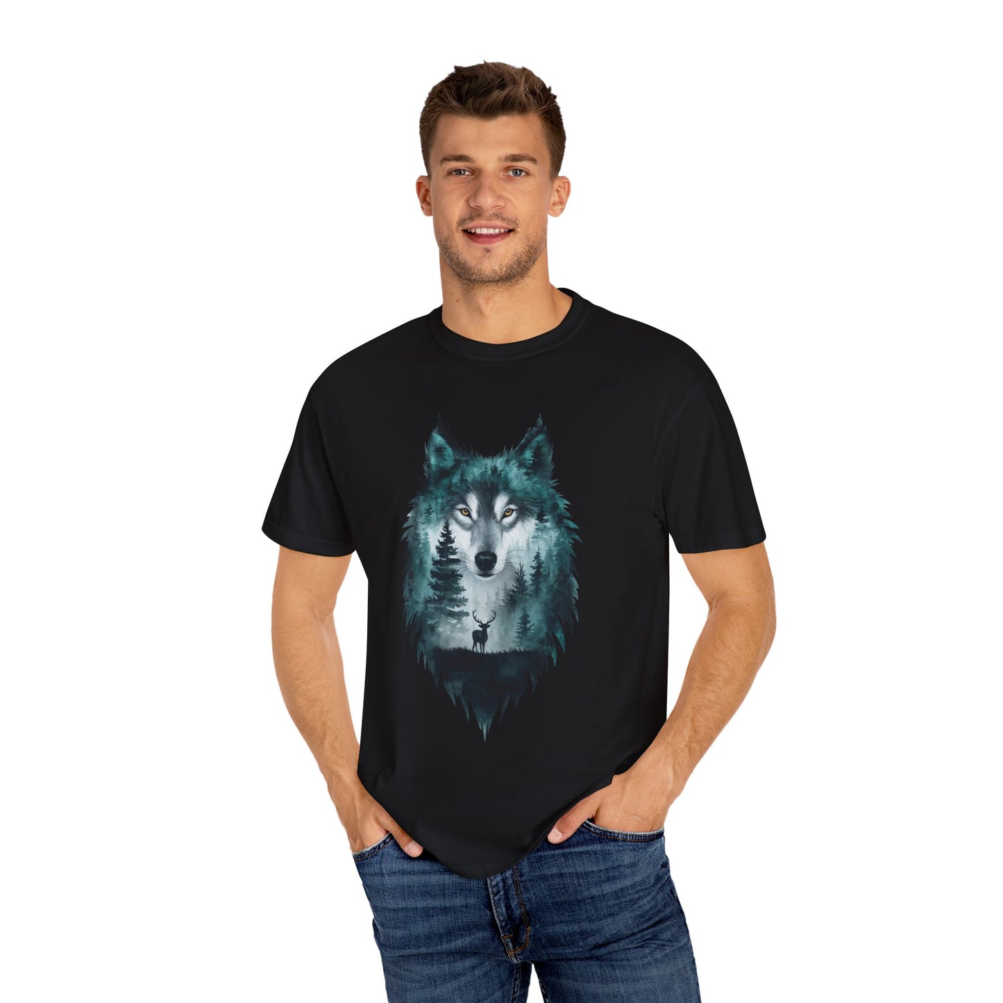 Nature-Inspired Wolf T-Shirt