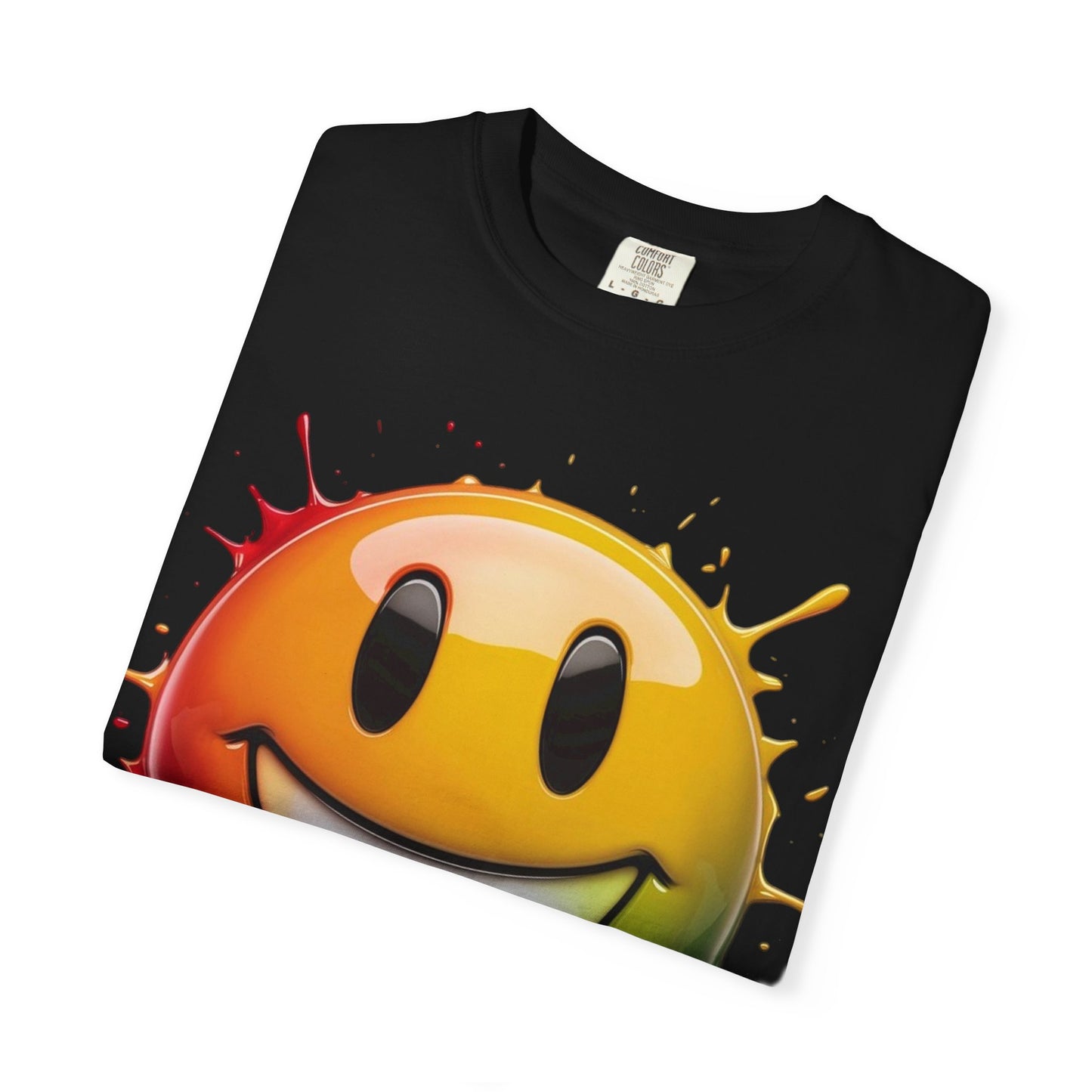 Colorful Smiley Face T-Shirt