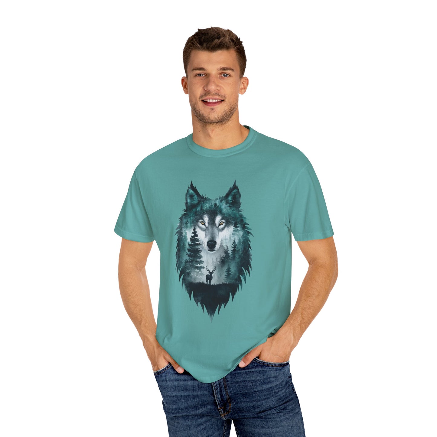 Nature-Inspired Wolf T-Shirt