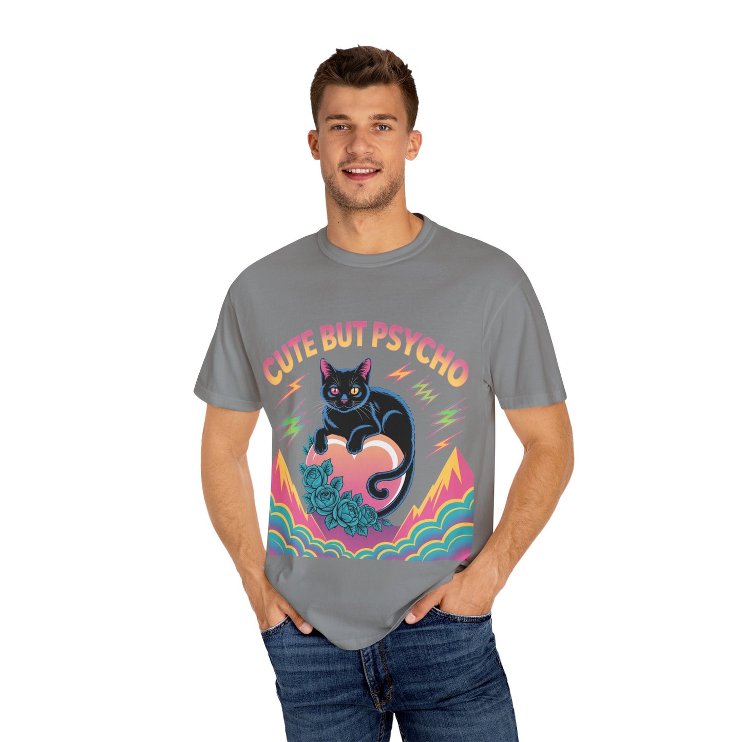 Cute But Psycho Cat T-Shirt