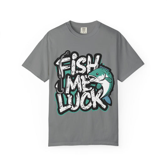 Fishing Humor T-shirt - Unisex Garment-Dyed Tee, Perfect for Anglers, Fishing Gifts, Casual Wear, Outdoor Adventures, Summer Fun