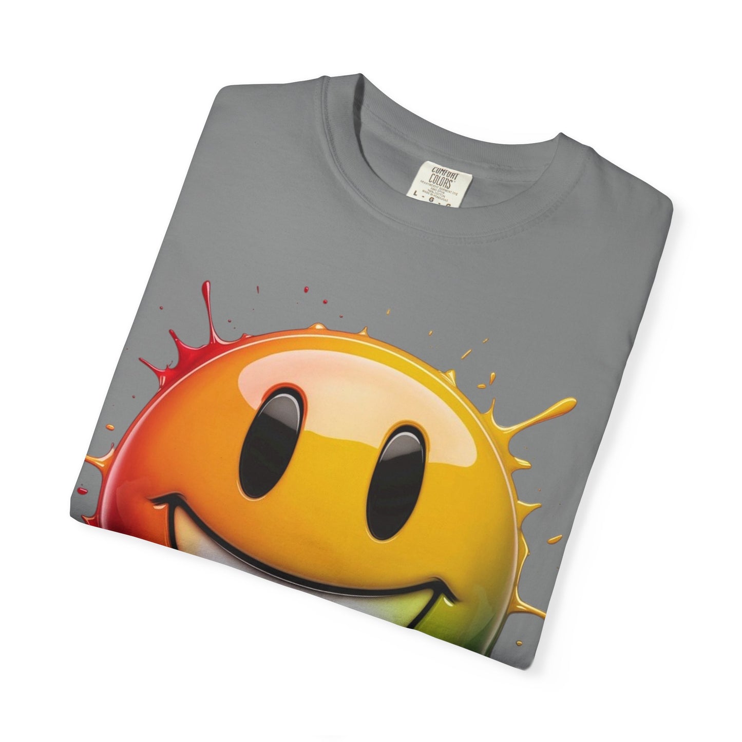 Colorful Smiley Face T-Shirt