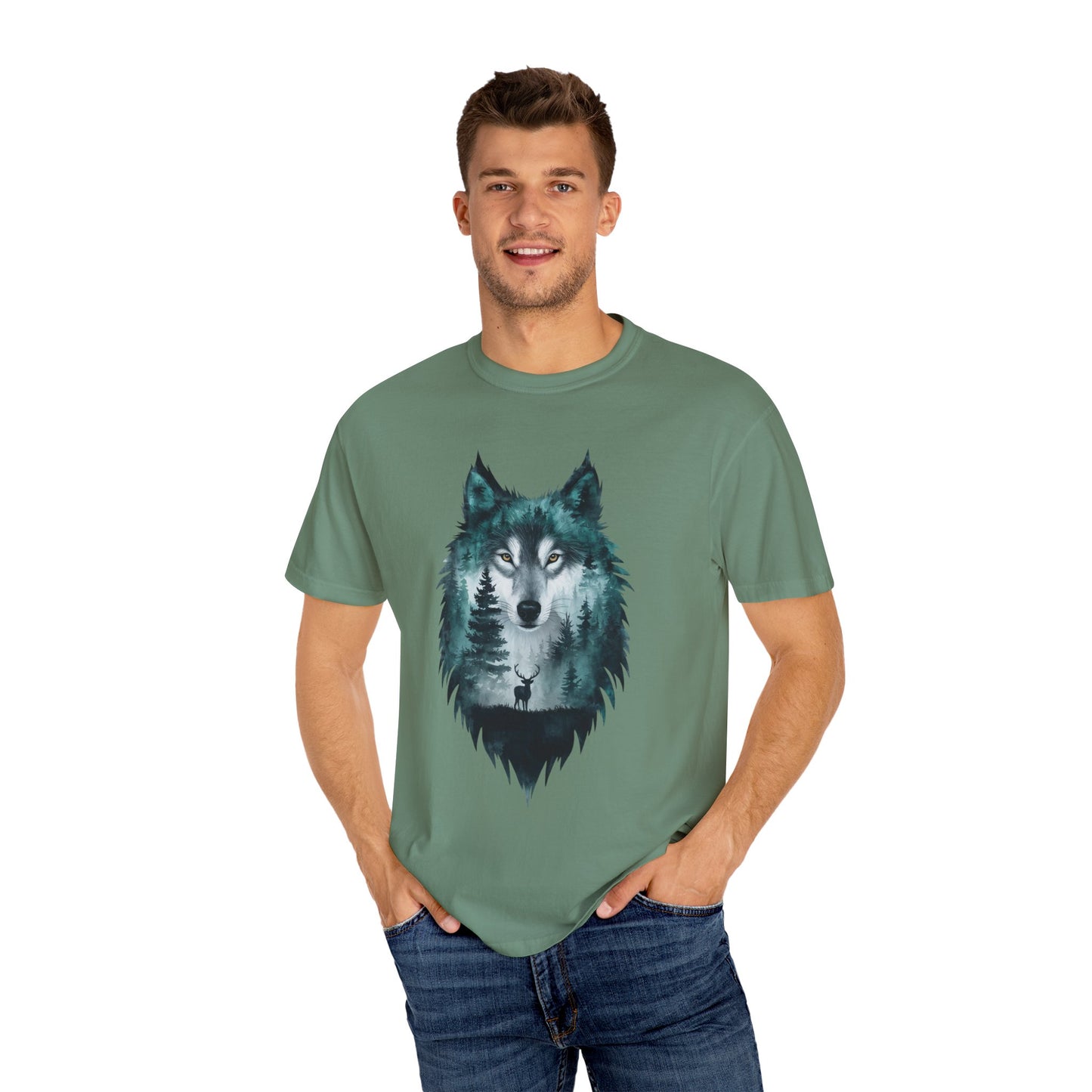 Nature-Inspired Wolf T-Shirt