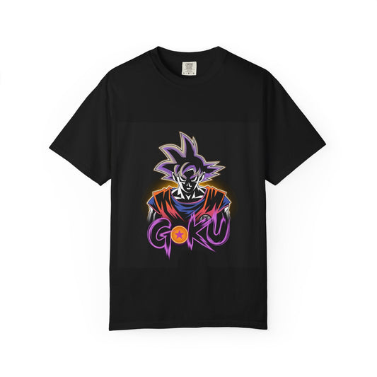 Goku Graphic Tee, Unisex T-shirt, Anime Merch, Casual Wear, Gift for Fans, Everyday Style, Unique Design