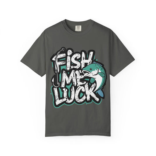 Fishing Humor T-shirt - Unisex Garment-Dyed Tee, Perfect for Anglers, Fishing Gifts, Casual Wear, Outdoor Adventures, Summer Fun