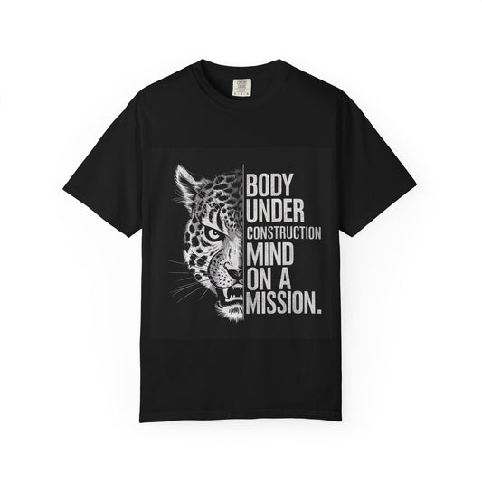Body Under Construction T-Shirt, Motivational Tee, Fitness Apparel, Unisex Workout Shirt, Gift for Gym Lovers, Cool Casual Wear