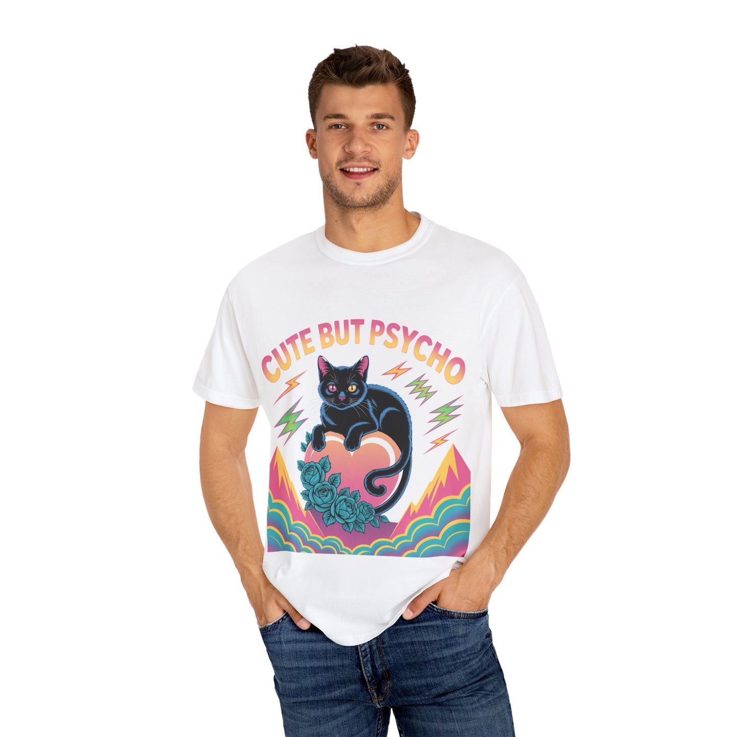 Cute But Psycho Cat T-Shirt
