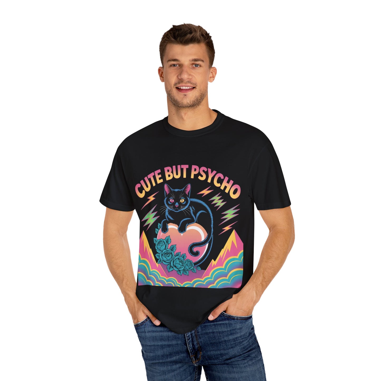 Cute But Psycho Cat T-Shirt