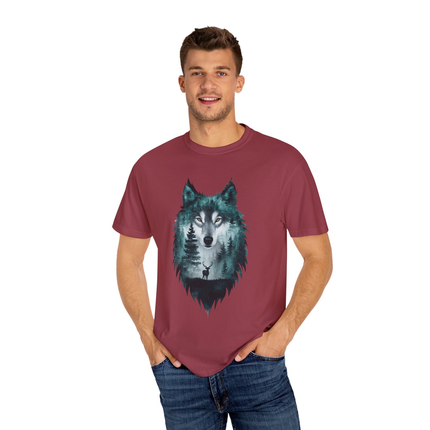 Nature-Inspired Wolf T-Shirt