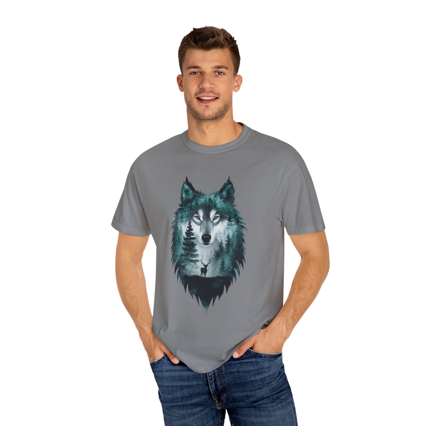 Nature-Inspired Wolf T-Shirt