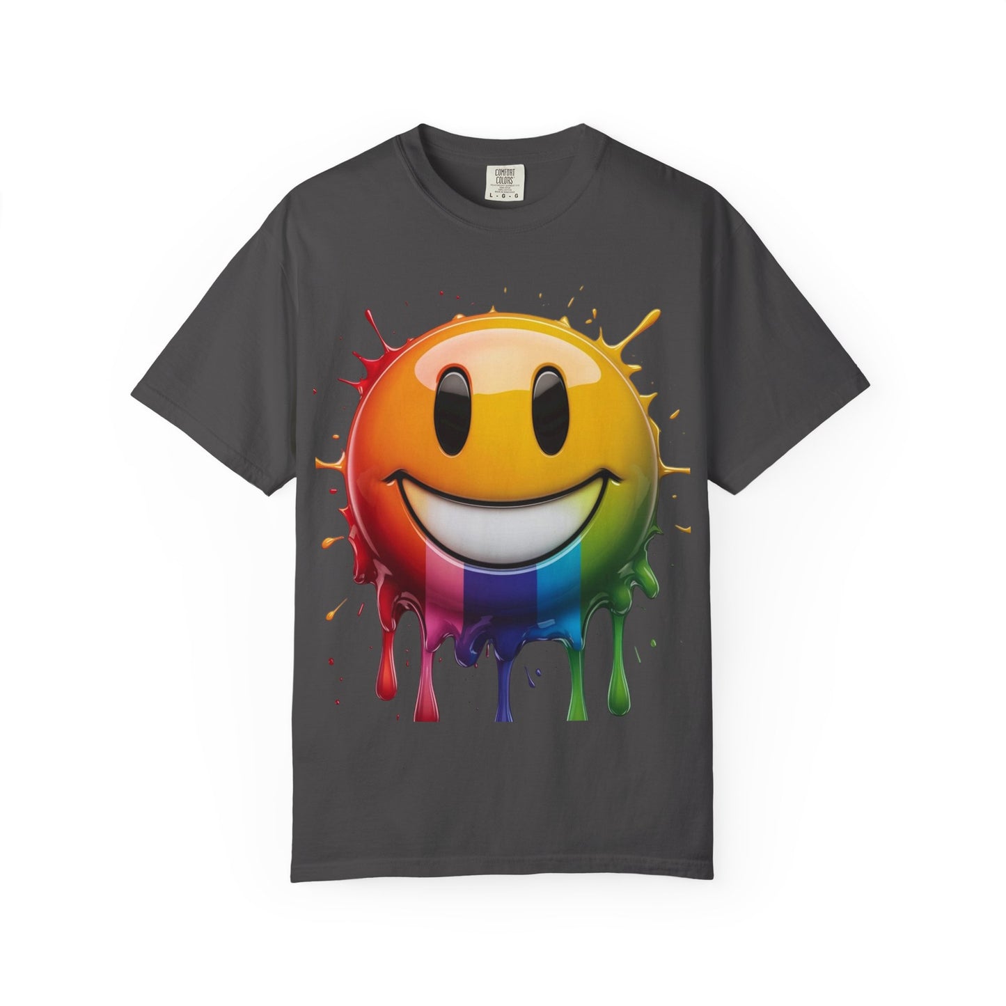 Colorful Smiley Face T-Shirt