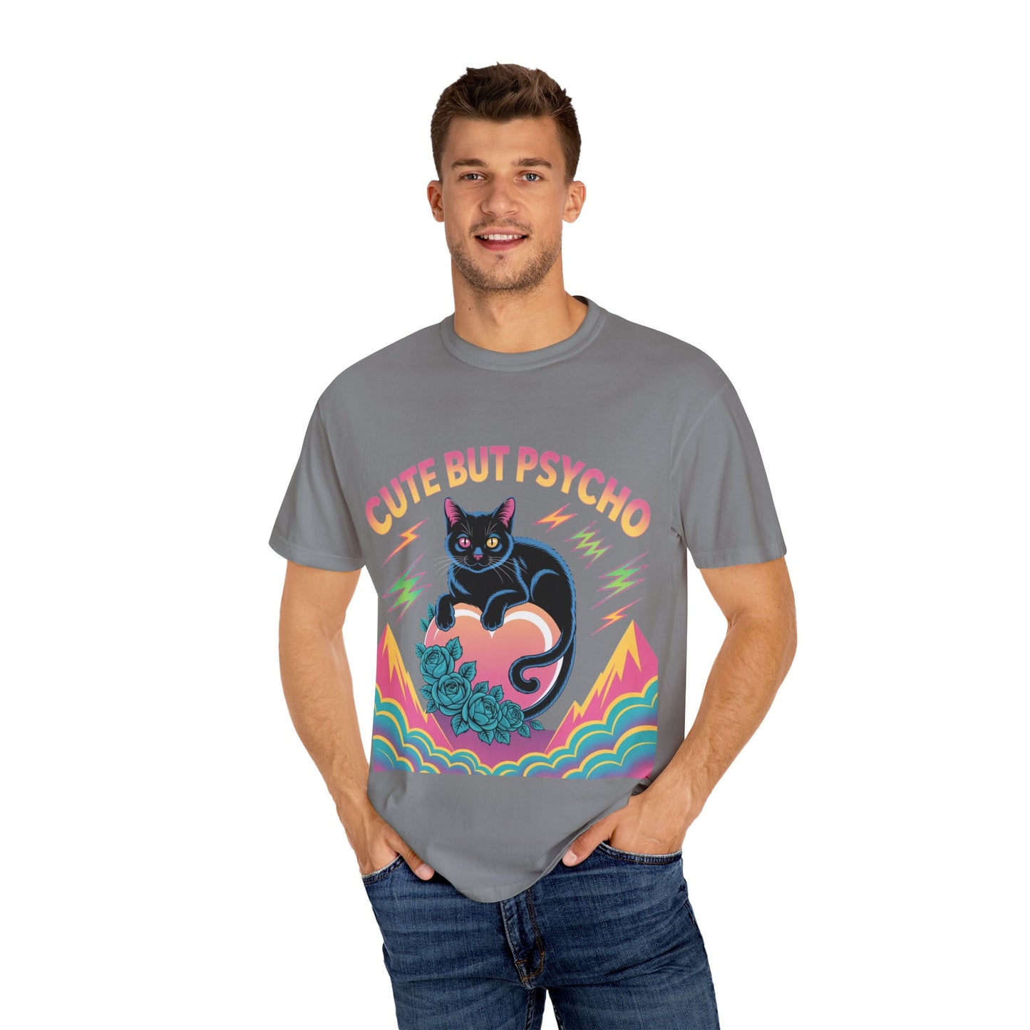 Cute But Psycho Cat T-Shirt