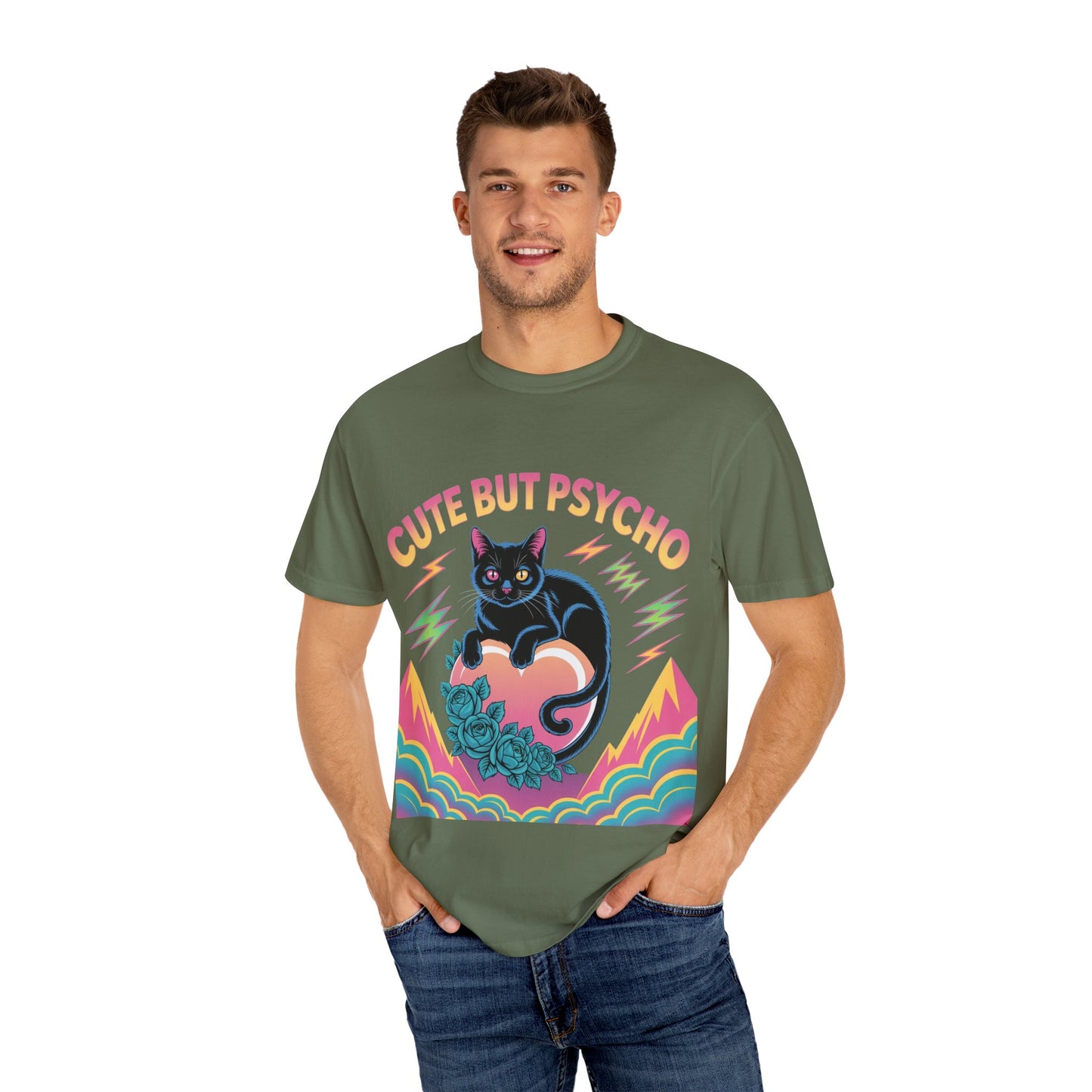 Cute But Psycho Cat T-Shirt