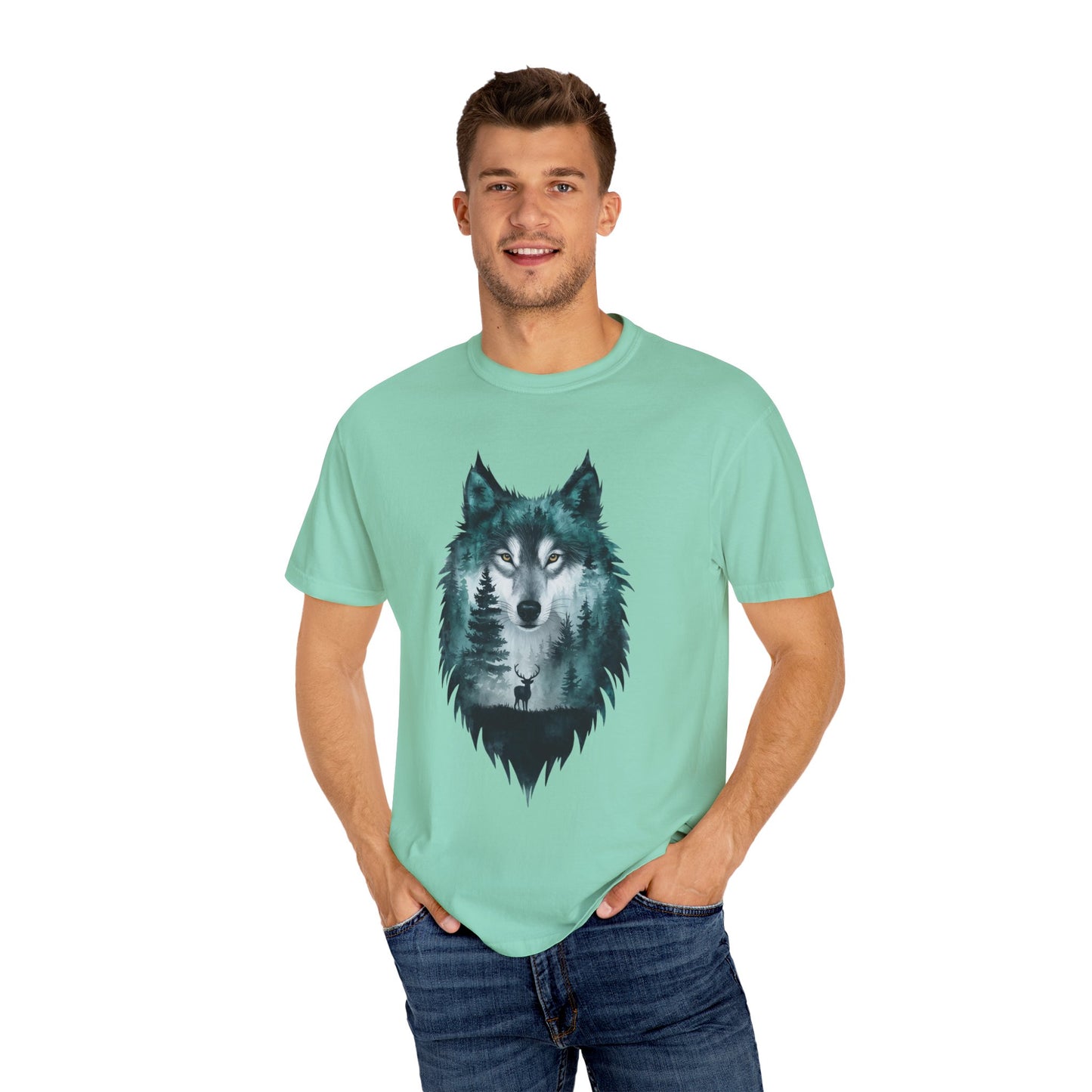 Nature-Inspired Wolf T-Shirt