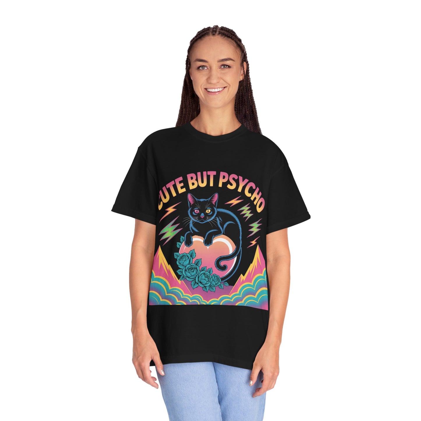 Cute But Psycho Cat T-Shirt