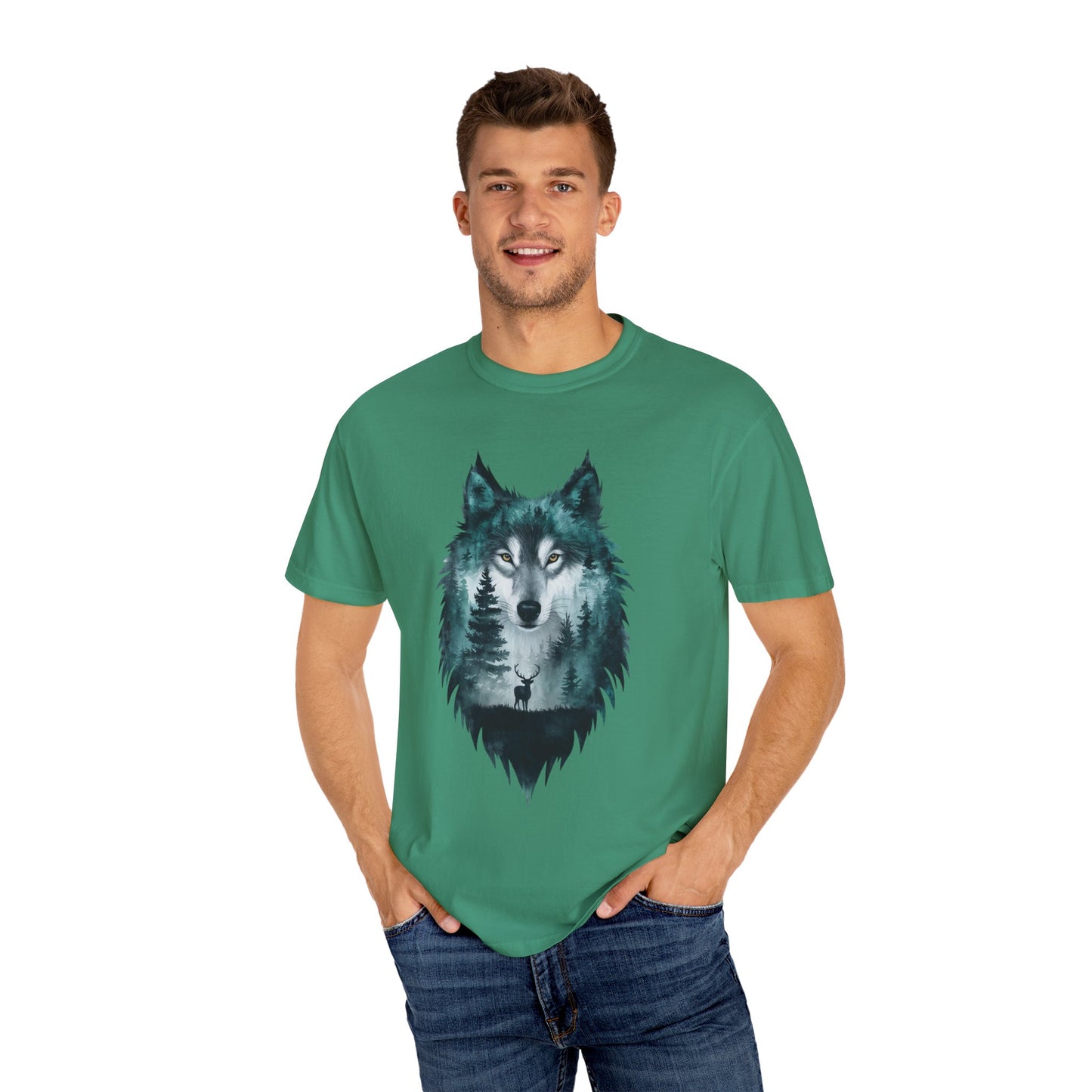 Nature-Inspired Wolf T-Shirt