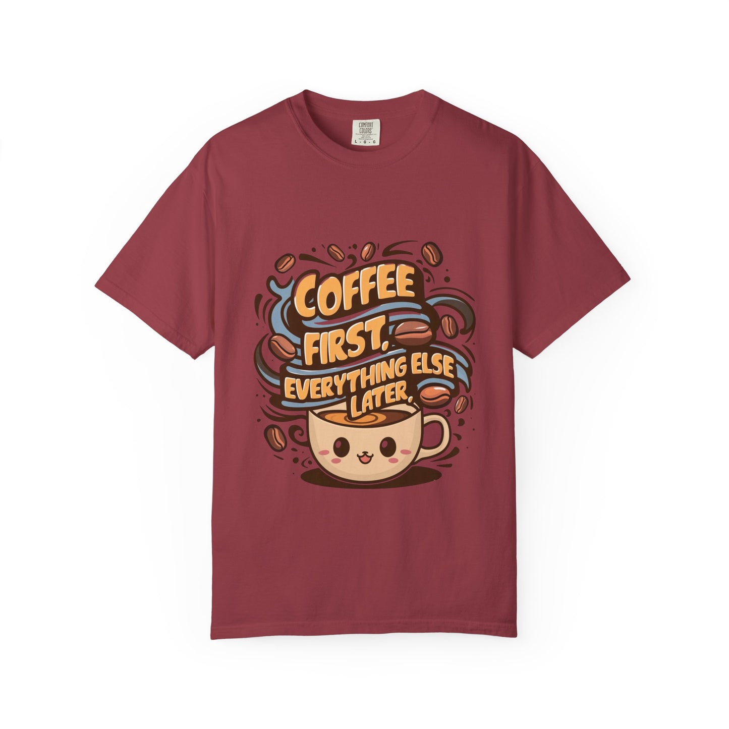 Coffee First Unisex T-Shirt