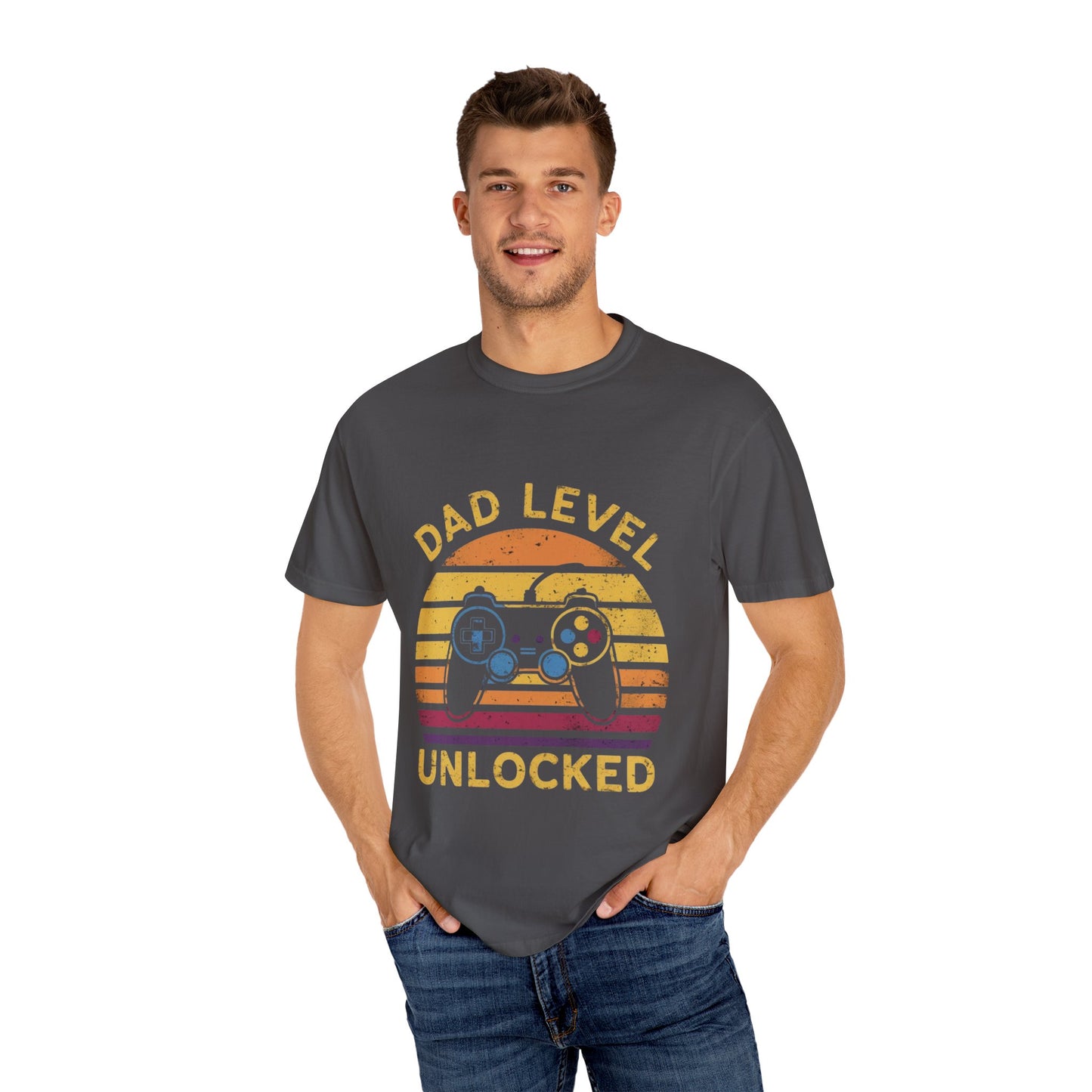 Dad Level Unlocked T-Shirt