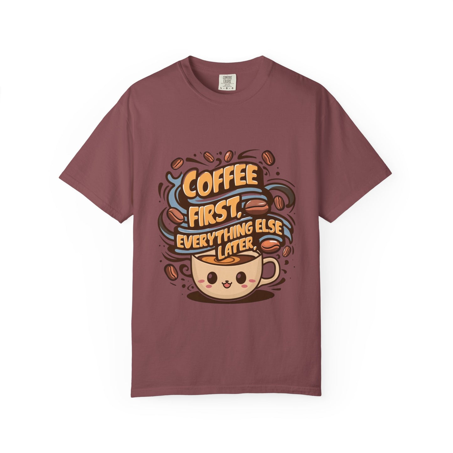 Coffee First Unisex T-Shirt
