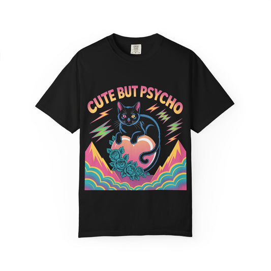 Cute But Psycho Cat T-Shirt