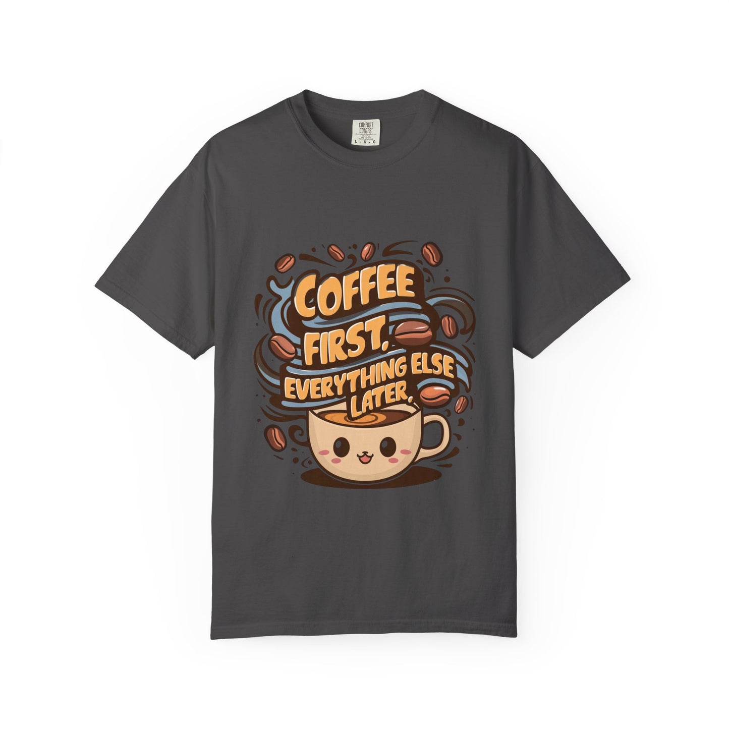 Coffee First Unisex T-Shirt